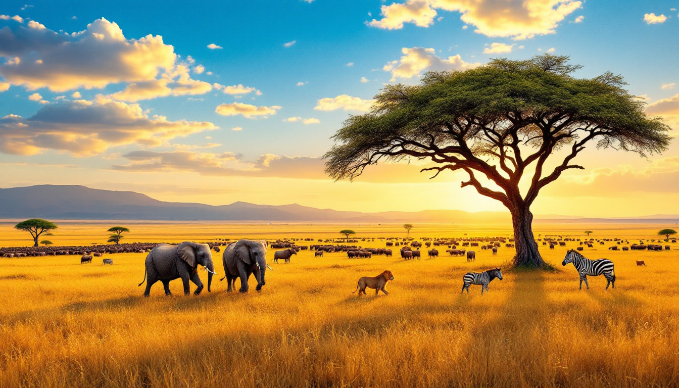 Parc national du Serengeti : Découvrez les paysages spectaculaires et la faune du parc le plus emblématique de Tanzanie.